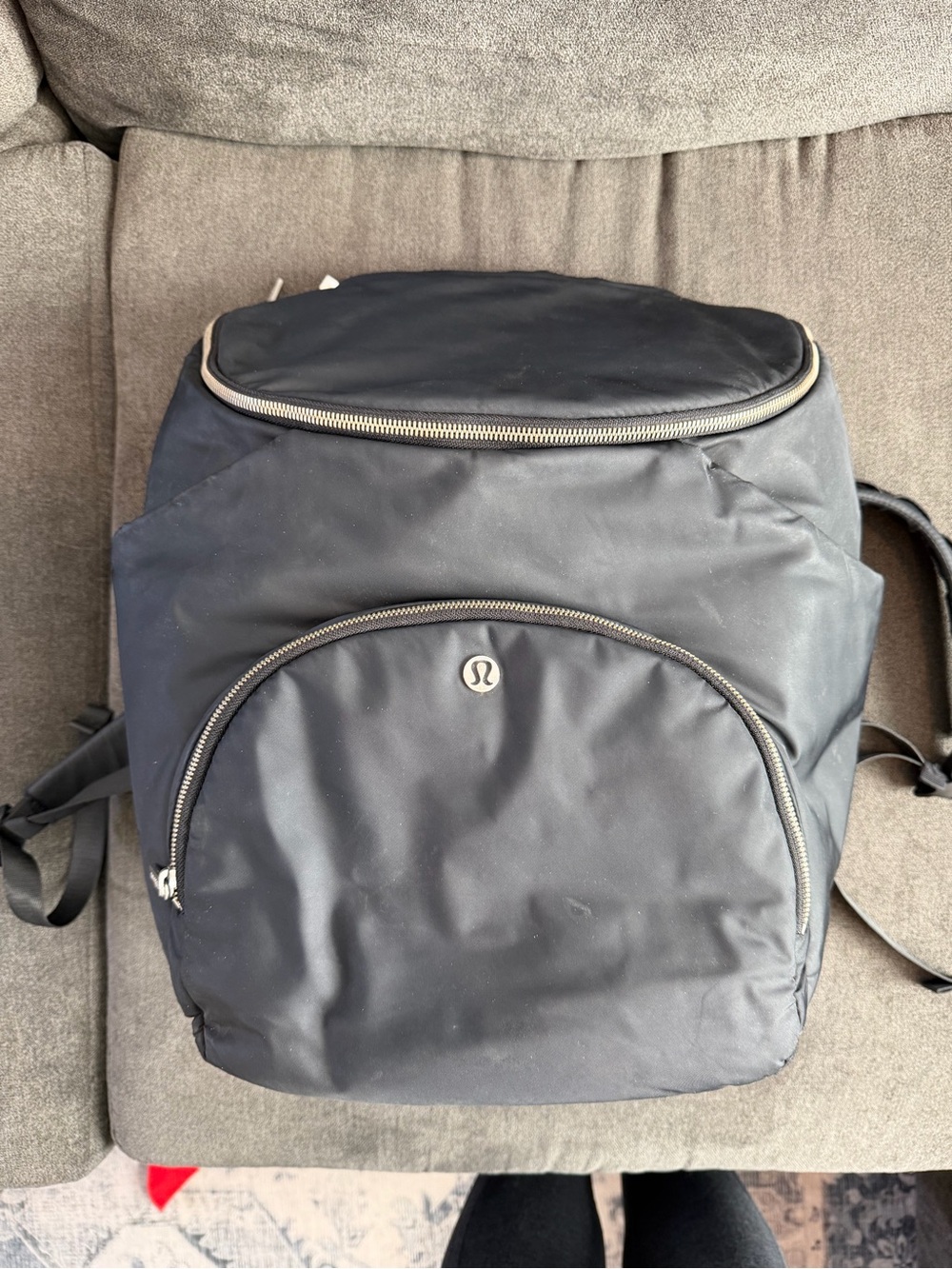 lululemon athletica Black New Parent Backpack Diaper Bag